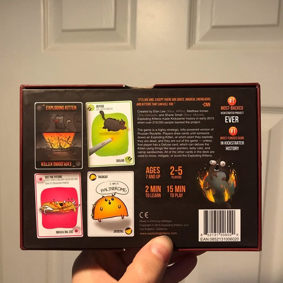 Exploding Kittens card game - Picture 2 of 2